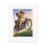 Motorcycle Postcard