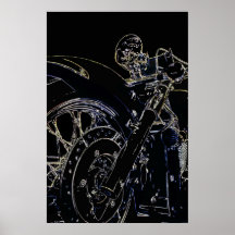 Motorcycle Poster