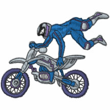 Motorcycle Racing Embroidered Shirt