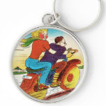 Motorcycle Road Trip keychains