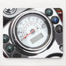 Motorcycle Speedometer Mouse Pads