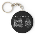 Motorhead Keychain