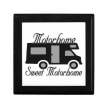 Motorhome Sweet Motorhome RV Trinket Box