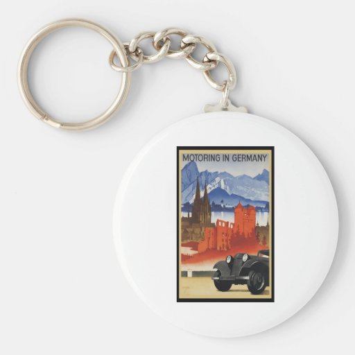 Motoring In Germany Key Chains