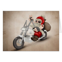 Motorised Santa Claus Greeting Cards