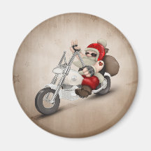 Motorised Santa Claus Magnet