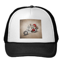 Motorised Santa Claus Trucker Hats