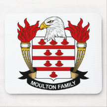 Moulton Family Crest Mouse Pad