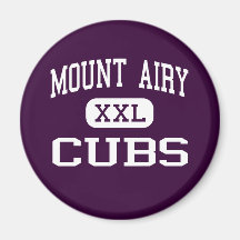 Mount Airy - Cubs - Junior - Mount Airy Refrigerator Magnets