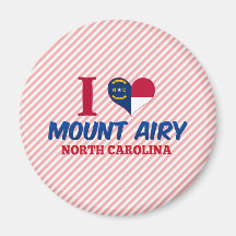 Mount Airy, North Carolina Magnets