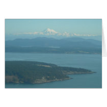 Mount Baker from San Juans Cards