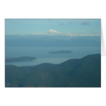 Mount Baker from San Juans II Card