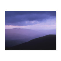 Mount Greylock Evening Storm Berkshires Post Card