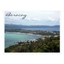 mount luho view postcard