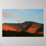Mount Mansfield Autumn Glow Sunset posters