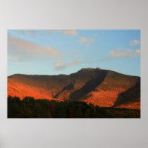 Mount Mansfield Autumn Glow Sunset Print