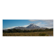 Mount Ngauruhoe & Mount Tongariro Business Card