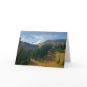 Mount Rainier greeting card