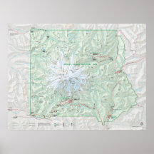 Mount Rainier National Park Print