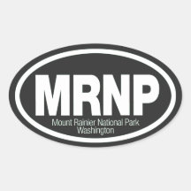 Mount Rainier National Park Sticker