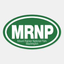 Mount Rainier National Park Stickers