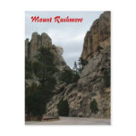 Mount Rushmore National Memorial Postcard