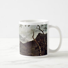 Mount Snowdon From Llyn Nantlle Seen By Wilson Ric Coffee Mugs