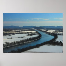 Mount Sugarloaf Connecticut River View Print