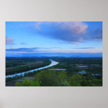 Mount Sugarloaf Spring Evening Poster