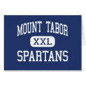 Mount Tabor - Spartans - High - Winston Salem cards
