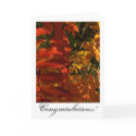 Mountain Ash in the Fall; Congratulations cards