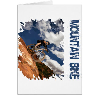 mountain bike birthday card