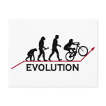 Mountain Bike Evolution postcards
