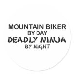 Mountain Biker Deadly Ninja by Night