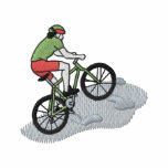 Mountain Biker embroidered shirts