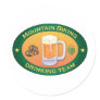 Mountain Biking Drinking Team Sticker