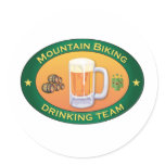 Mountain Biking Drinking Team stickers