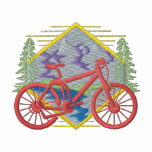 Mountain Biking embroidered shirts