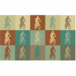 Mountain Biking Pop Art photo sculptures