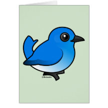 Mountain Bluebird Greeting Cards