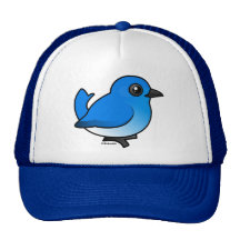 Mountain Bluebird Mesh Hat