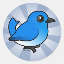 Mountain Bluebird Stickers