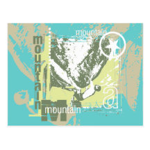 Mountain Climbing Tshirts and Gifts Post Card