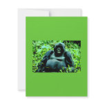 Mountain Gorilla Invitation - Humourous Invitation