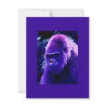 Mountain Gorilla Invitation - Pop Art Invitations