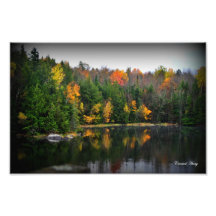 Mountain Lake Art Photo