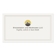 Mountain Logo Business Card