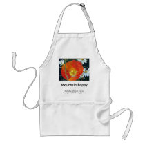 Mountain Poppy, Apron