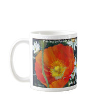 Mountain Poppy, Mug