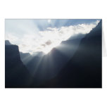 Mountain Sunset in Bavarian Alps Card